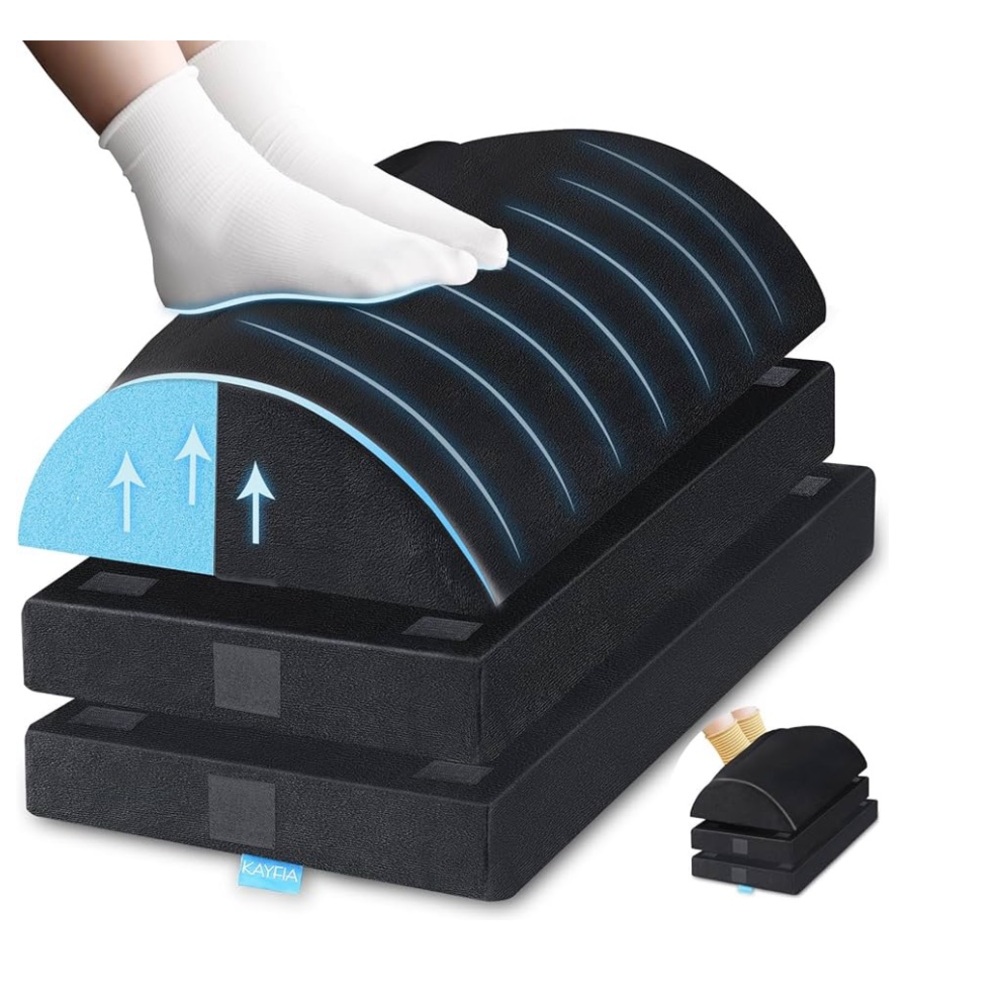 KAYFIA Foot Rest with 3 Adjustable Heights